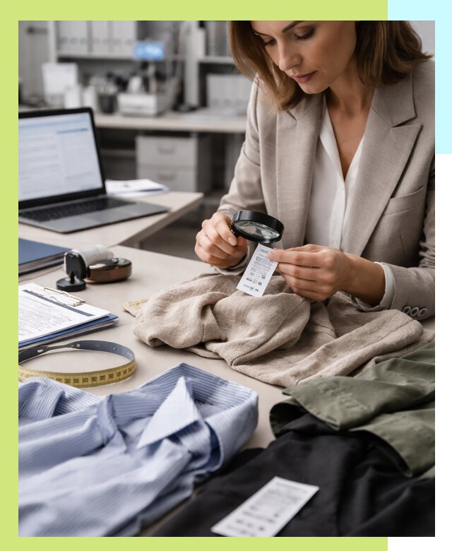 Сертификация одежды и текстиля в Муре, быстрая экспертиза