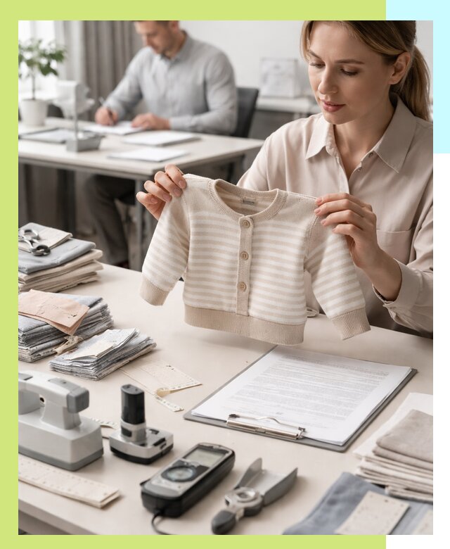 Сертификация детской одежды и текстильных изделий в Муре