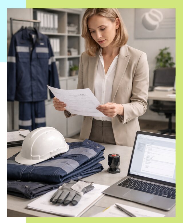 Сертификация спецодежды в Муре от 7147 р. | Алешин-Мум