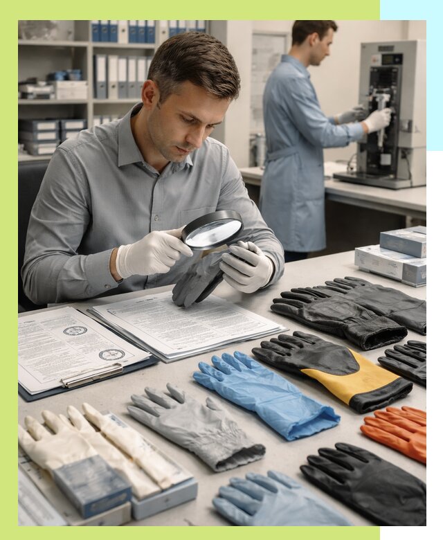 Сертификация перчаток и средств защиты продукции в Муре