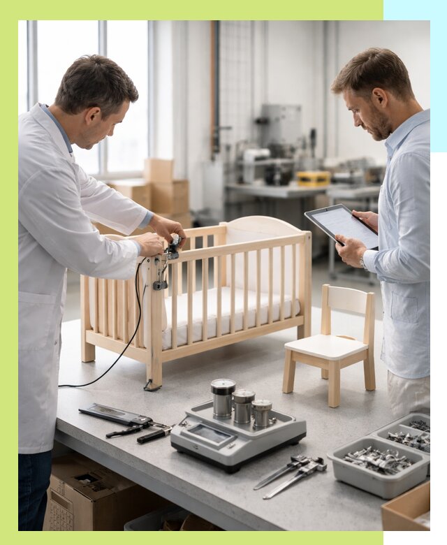 Сертификация детской мебели и проверка безопасности в Муре