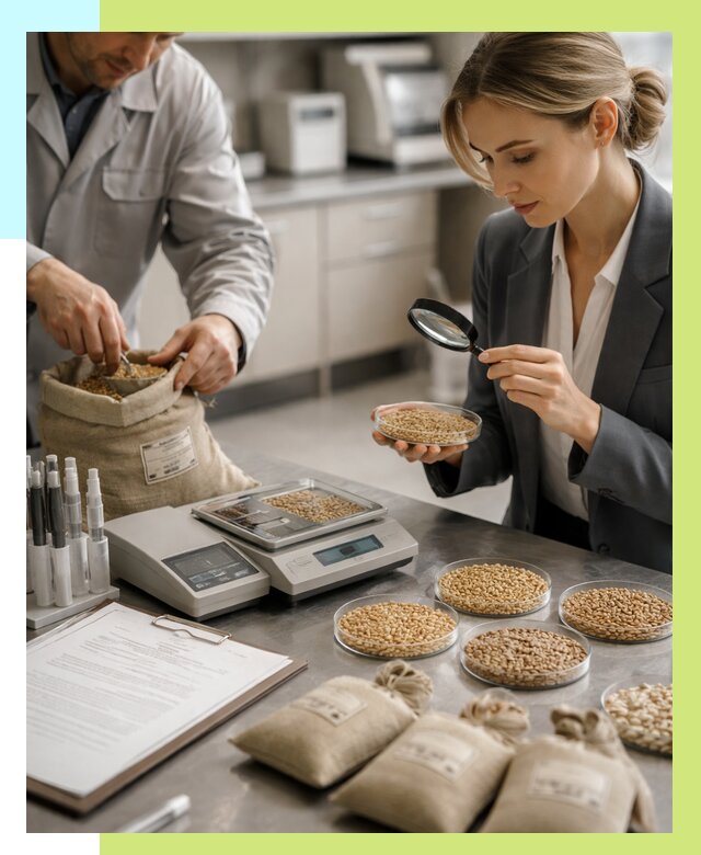 Сертификация зерна в Муре по цене от 15315 р. | Алешин-Мум