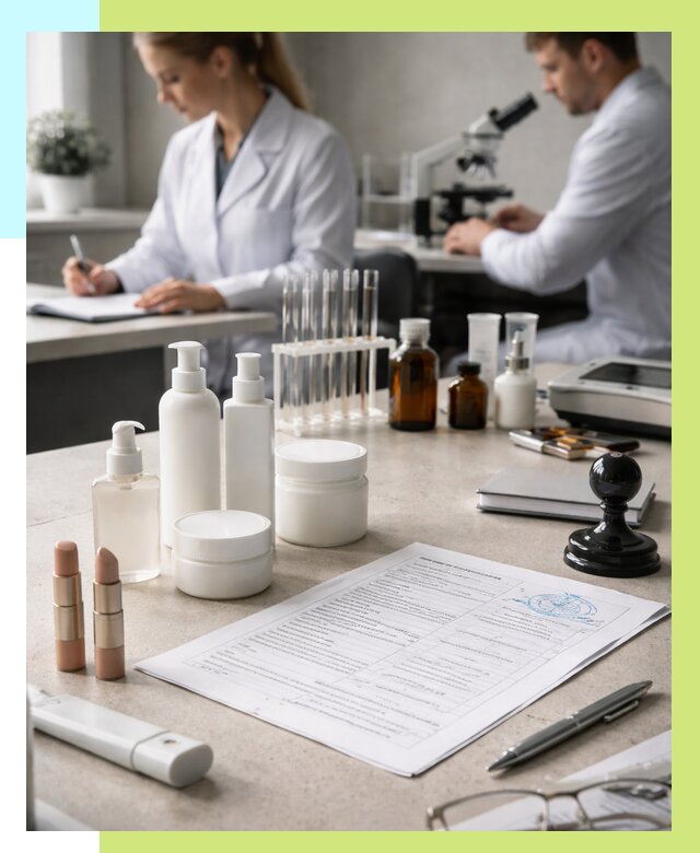 Сертификация косметики в Муре от 20420 р. - Алешин-Мум