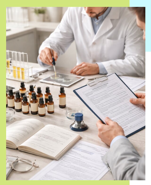 Сертификация эфирных масел и документация качества в Муре