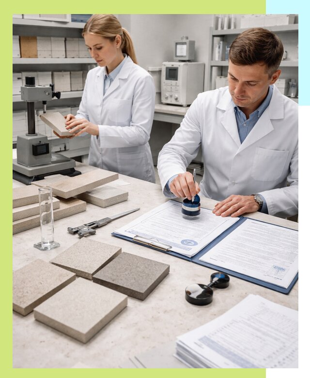 Сертификация плитки и керамики в Муре с документами