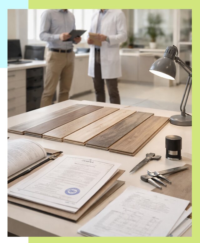 Сертификация ламината в Муре от 18378 р. под ключ | Алешин-Мум