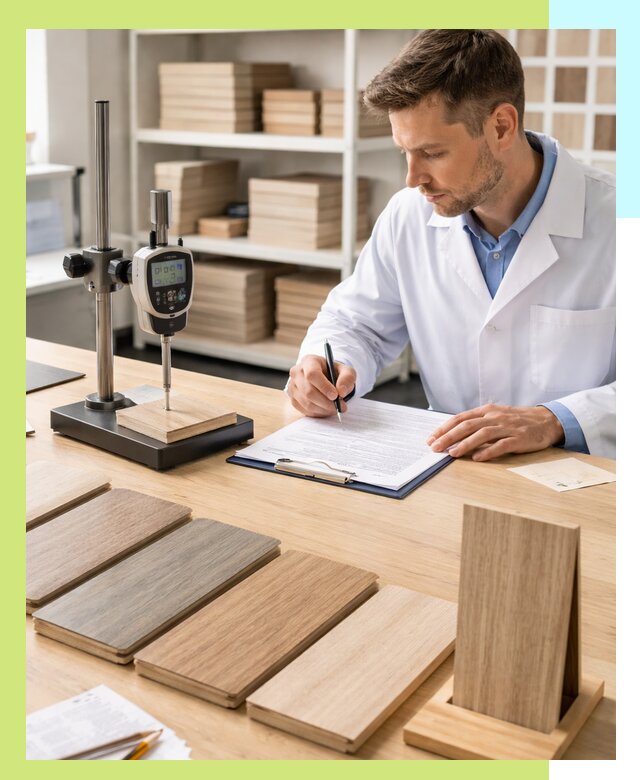Сертификация ламината с испытаниями и оформлением документов в Муре