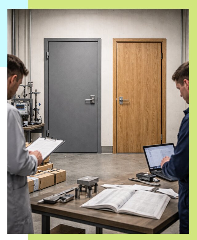 Сертификация дверей в Муре от 8168 р. под ключ | Алешин-Мум