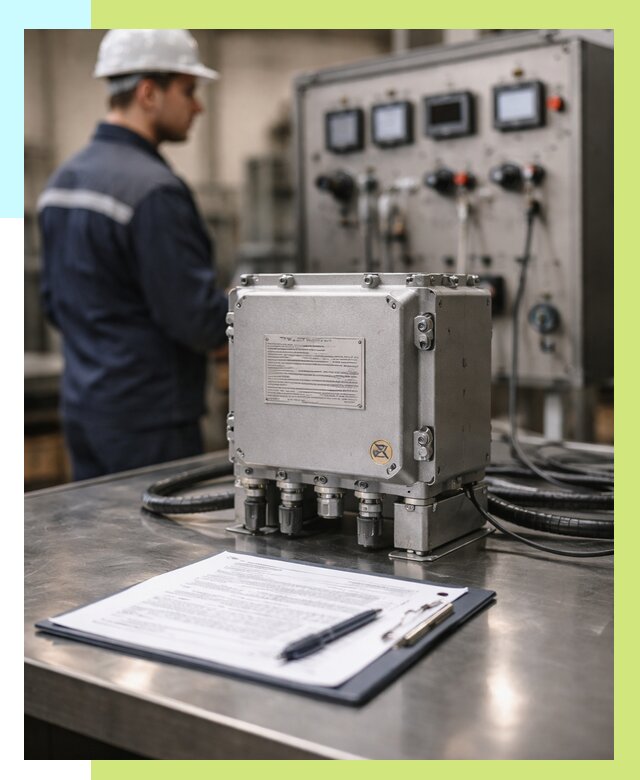 Сертификация взрывозащищенного оборудования в Муре от 35735 р. | Алешин-Мум