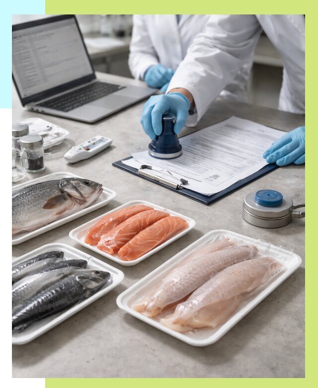 Сертификация рыбы и сертификат в Муре от 15315 р. | Алешин-Мум