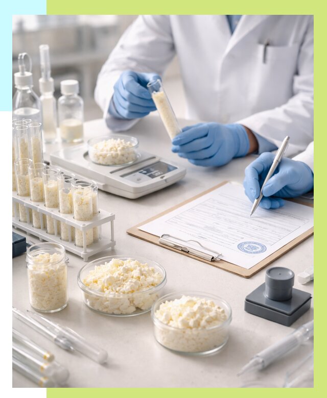 Сертификация творога в Муре от 12252 р. под ключ | Алешин-Мум