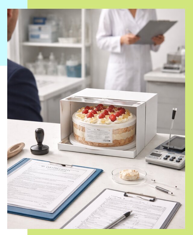 Сертификация тортов в Муре от 9189 р. заказать | Алешин-Мум