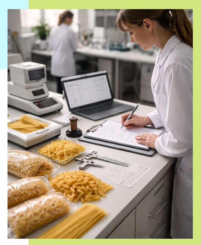 Сертификация макаронных изделий в Муре от 15315 р. | Алешин-Мум