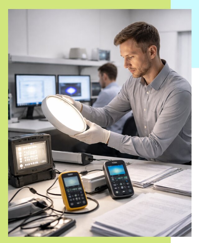 Сертификация светильников в Муре: испытания и оформление