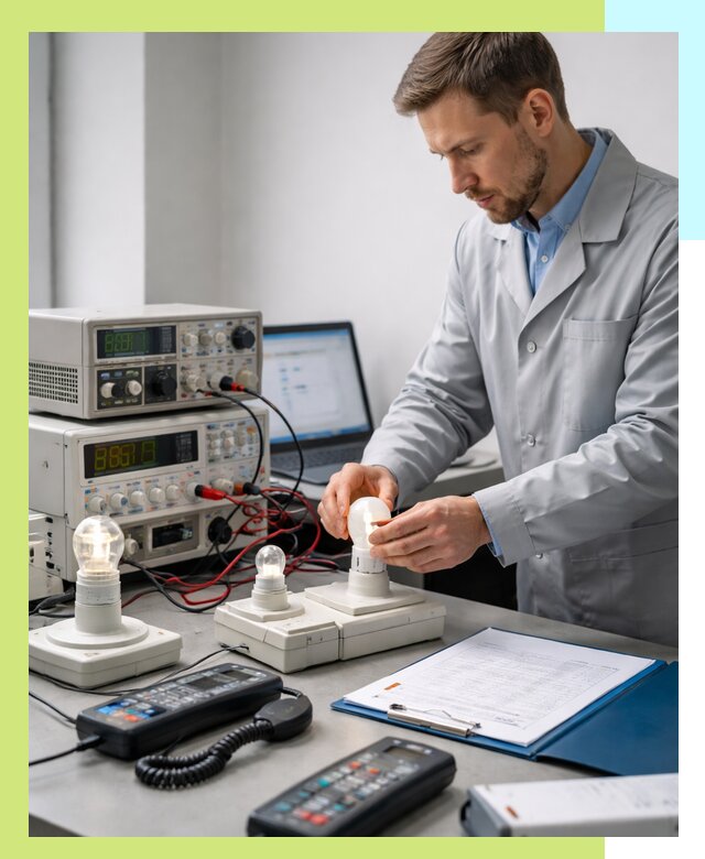 Сертификация ламп и светильников в Муре по нормативам