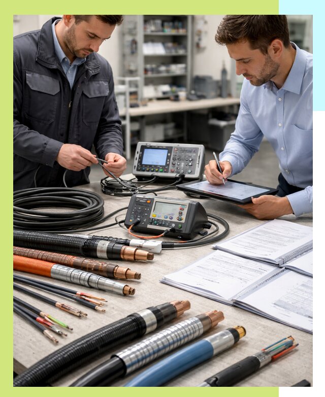 Сертификация кабеля и электропроводки в Муре под ключ