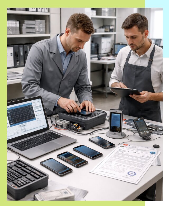 Сертификация мобильных телефонов и смартфонов в Муре под ключ