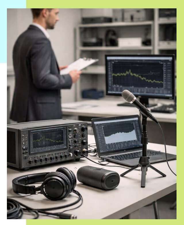 Сертификация аудиотехники в Муре от 15315 р., Алешин-Мум