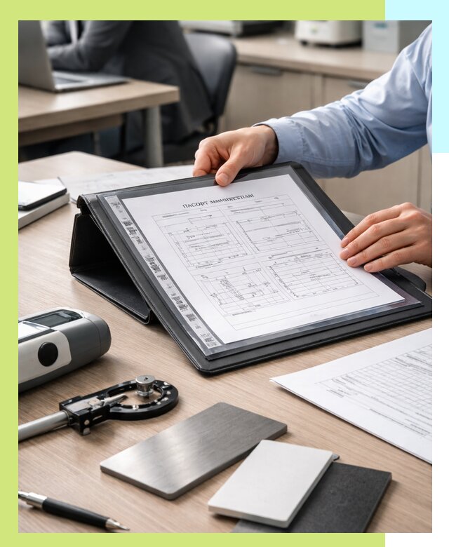 Оформление паспорта материала для продукции в Муре