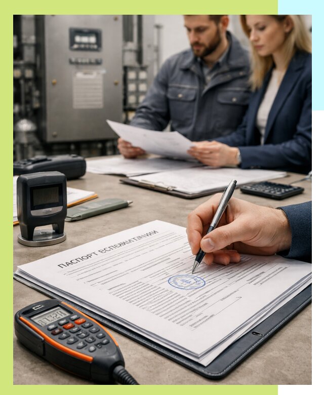 Оформление паспорта эксплуатации оборудования в Муре