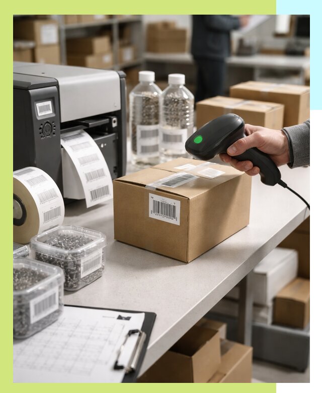 Штрихкодирование продукции и маркировка для продажи в Муре