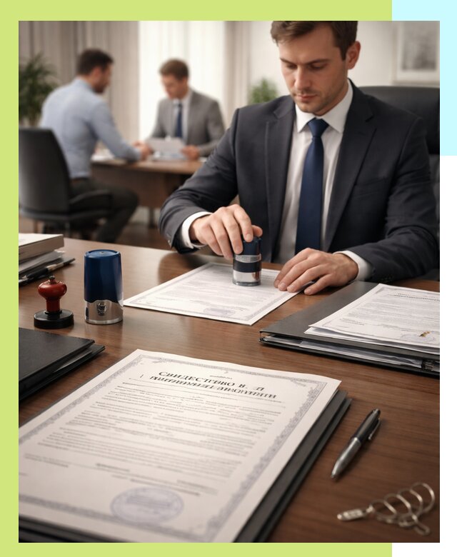 Оформление свидетельства о государственной регистрации в Муре