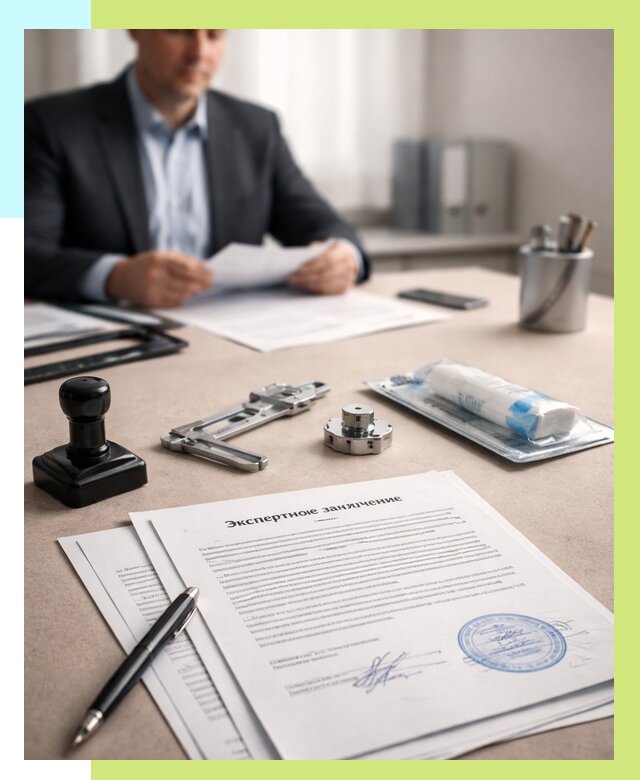 Экспертное заключение на продукцию в Муре от 8679 р. | Алешин-Мум