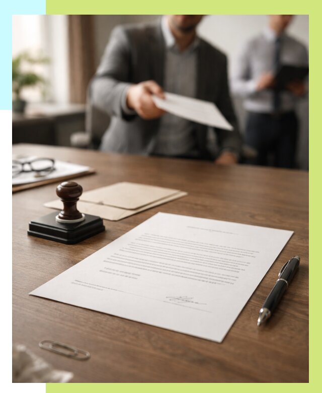 Отказное письмо по сертификации в Муре от 3574 р. | Алешин-Мум