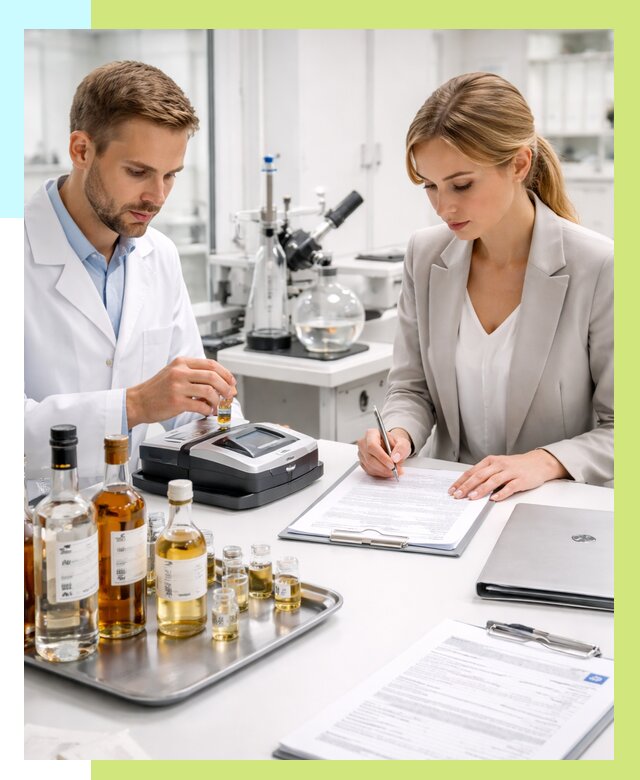 Заключение о спиртосодержании в Муре, от 5105 р., Алешин-Мум