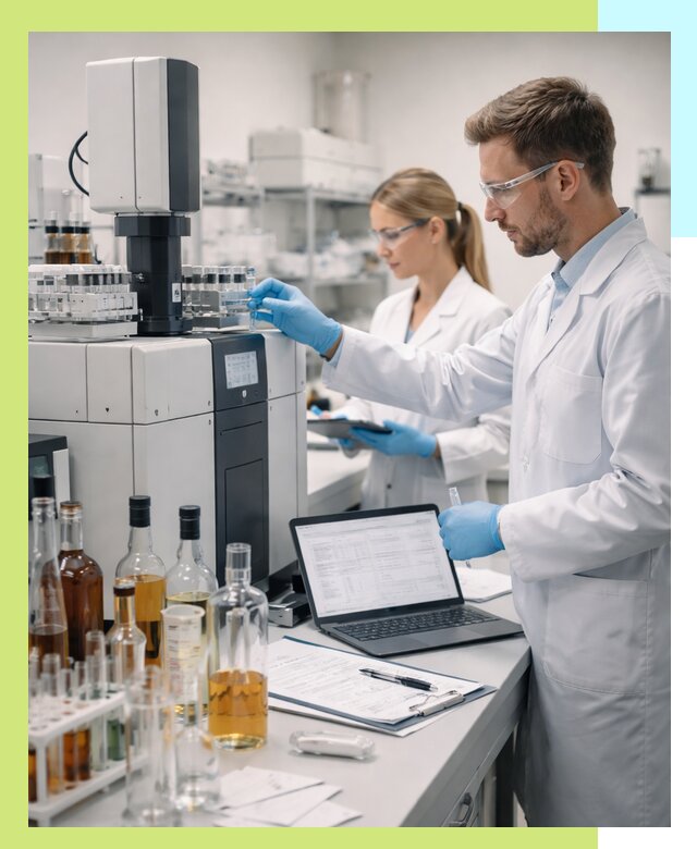 Выдача заключения о спиртосодержании продукции в Муре