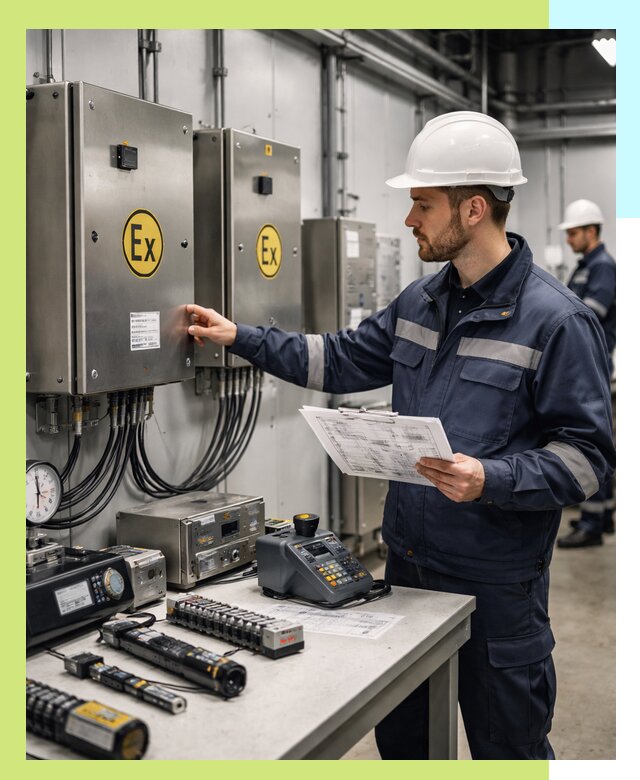 Сертификат взрывозащиты промышленного оборудования в Муре