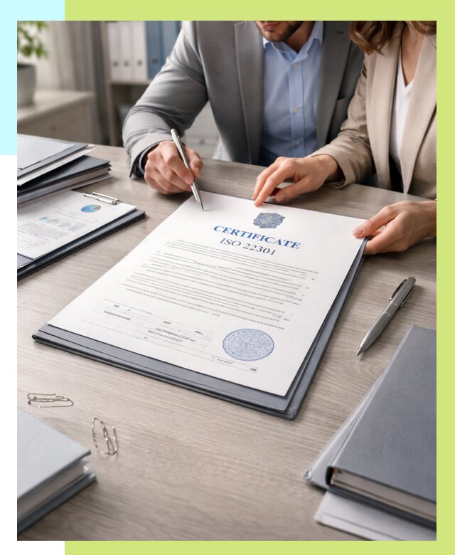 Сертификат ISO 22301 в Муре от 45945 р. | Алешин-Мум срочно
