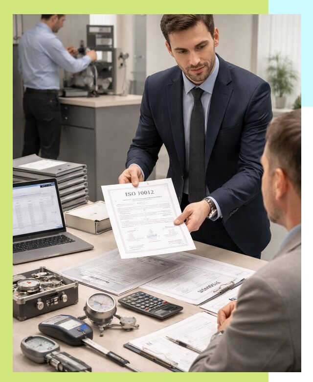 Выдача сертификата ISO 10012 по требованиям метрологии в Муре
