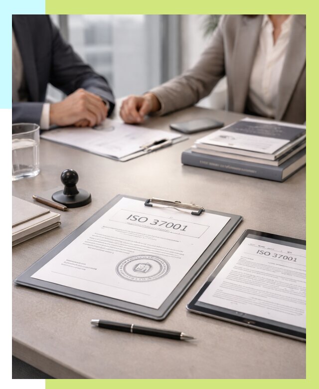 Сертификат ISO 37001 в Муре оформить от 122520 р. Алешин-Мум