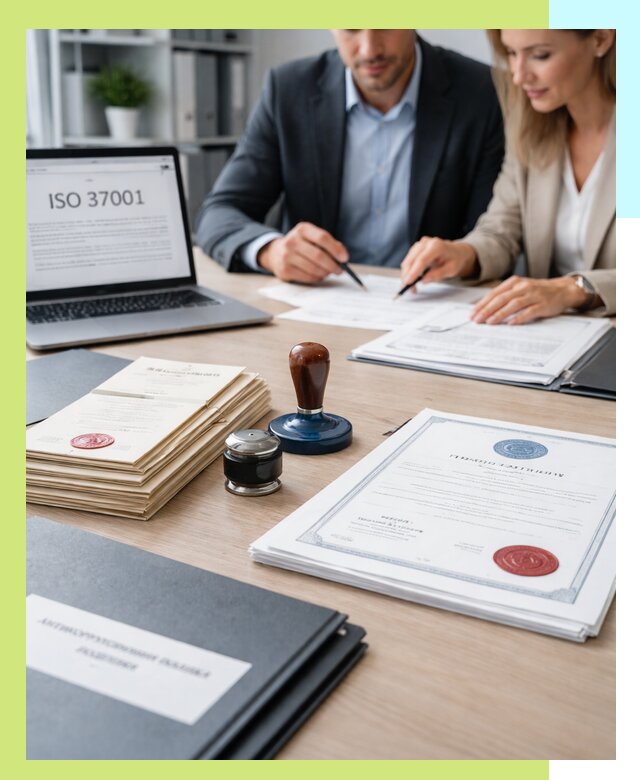 Получение сертификата ISO 37001 по системе борьбы с коррупцией в Муре